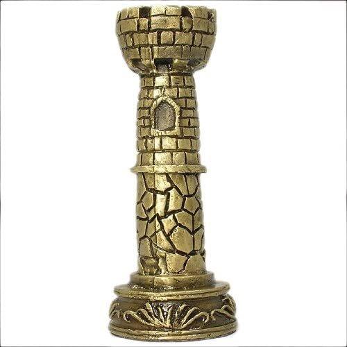 Medieval Pewter Chess Pieces, 3.5 in. King