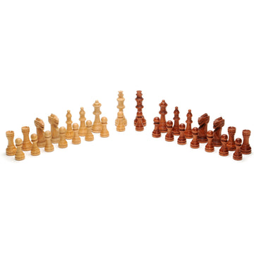 Staunton Wooden Weighted Chess Pieces, 3.75 in. King