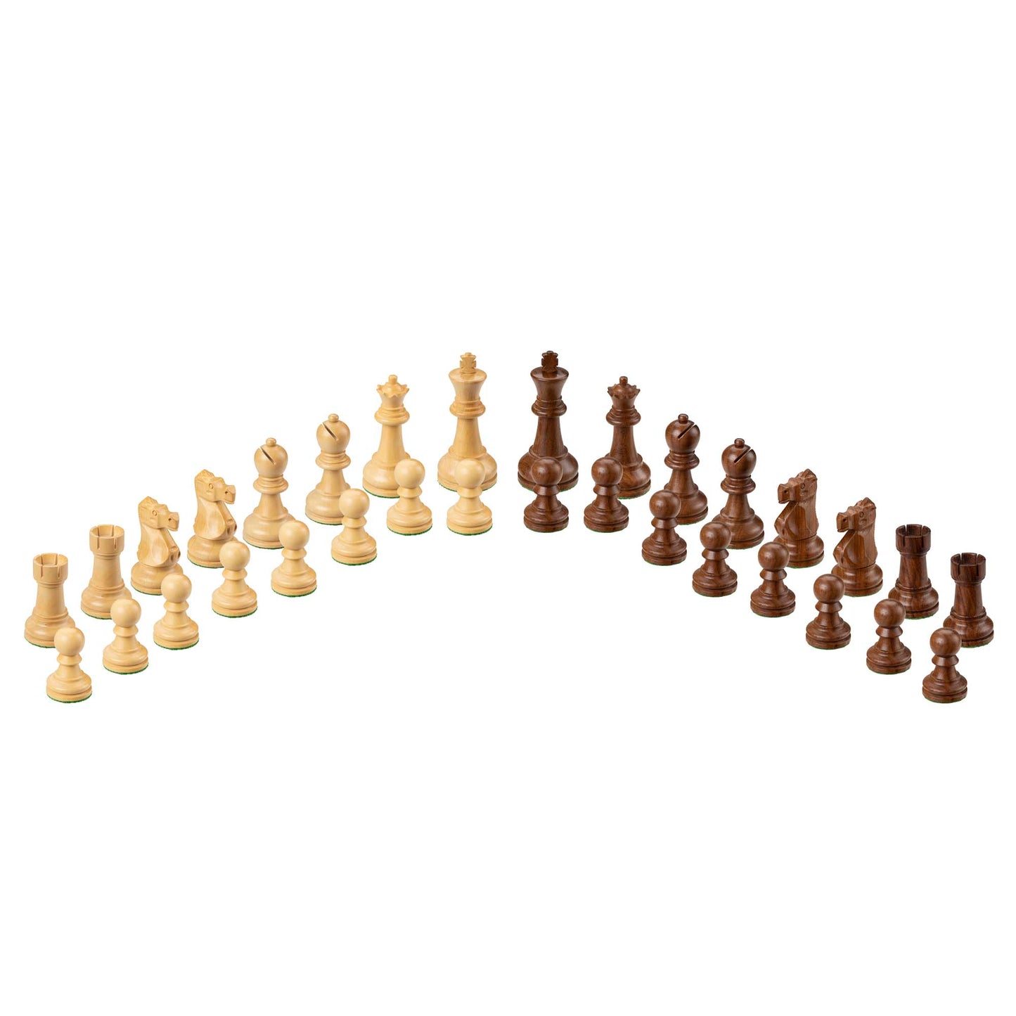 Bobby Fischer Ultimate Chess Pieces, Sheesham and Boxwood