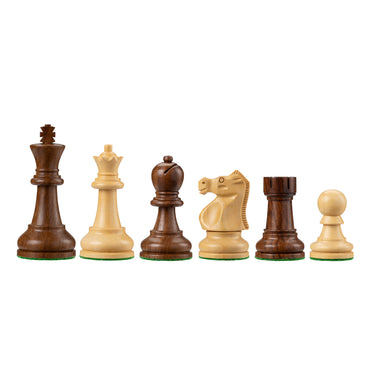 Bobby Fischer Ultimate Chess Pieces, Sheesham and Boxwood