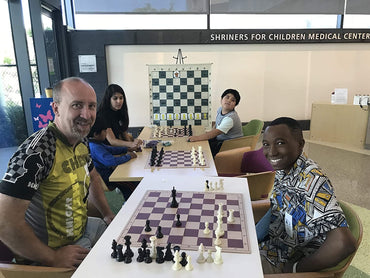 Plastic Staunton Tournament Chess Pieces, 3.75 in King