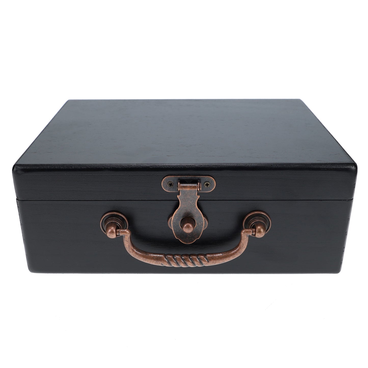 WE Games Wooden Keepsake Stash Box with Old World Handle