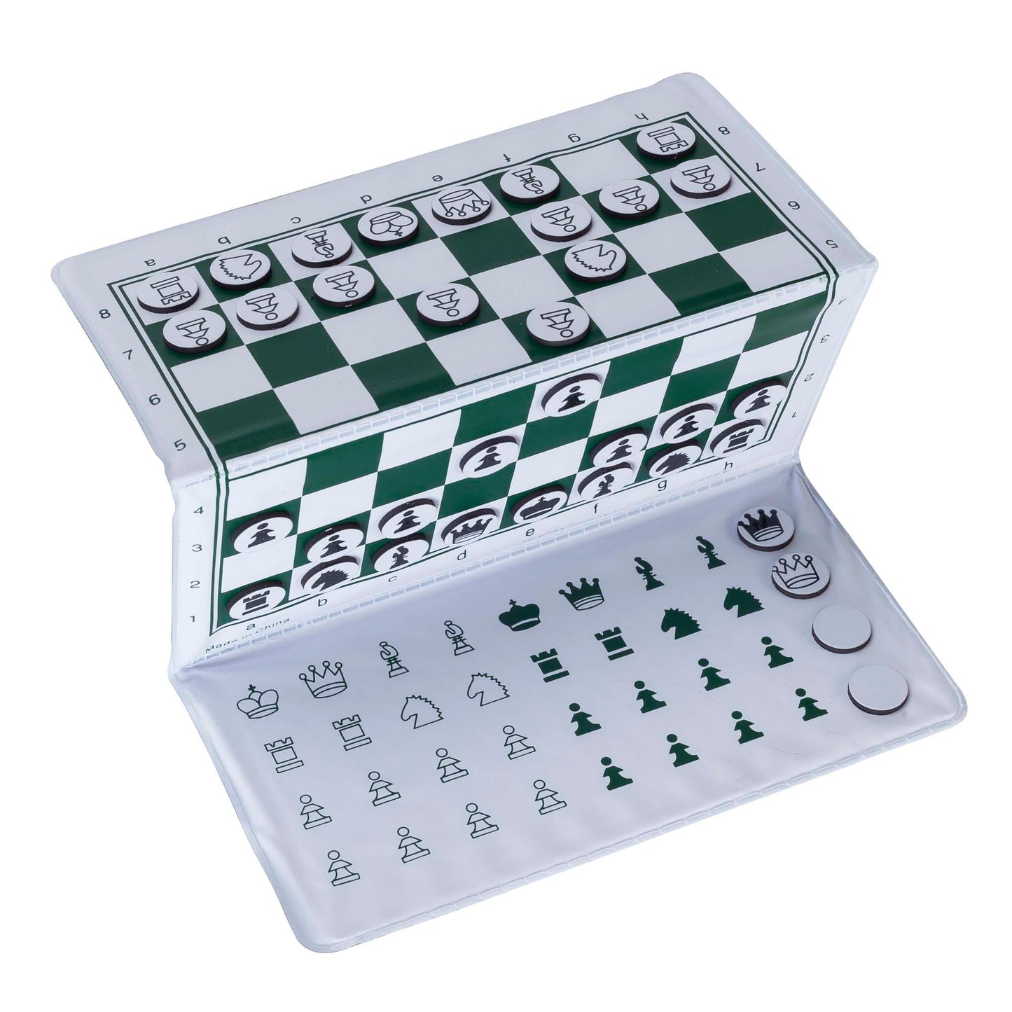 Mini Magnetic Pocket Chess Set Travel Trifold 6 in.