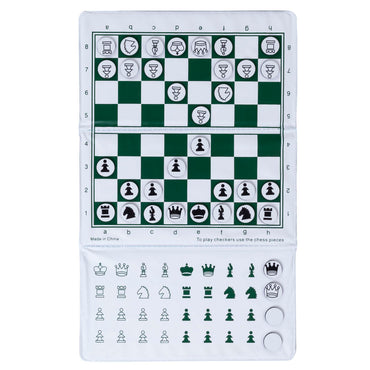 Mini Magnetic Pocket Chess Set Travel Trifold 6 in.