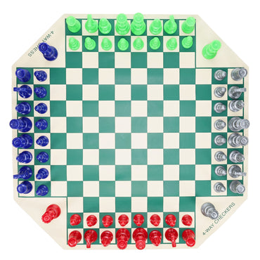 4 Way Chess Set, 3.75 in. King