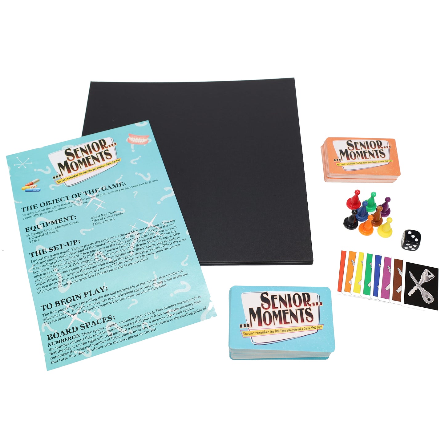 TDC Games Senior Moments Board Game for the Whole Family