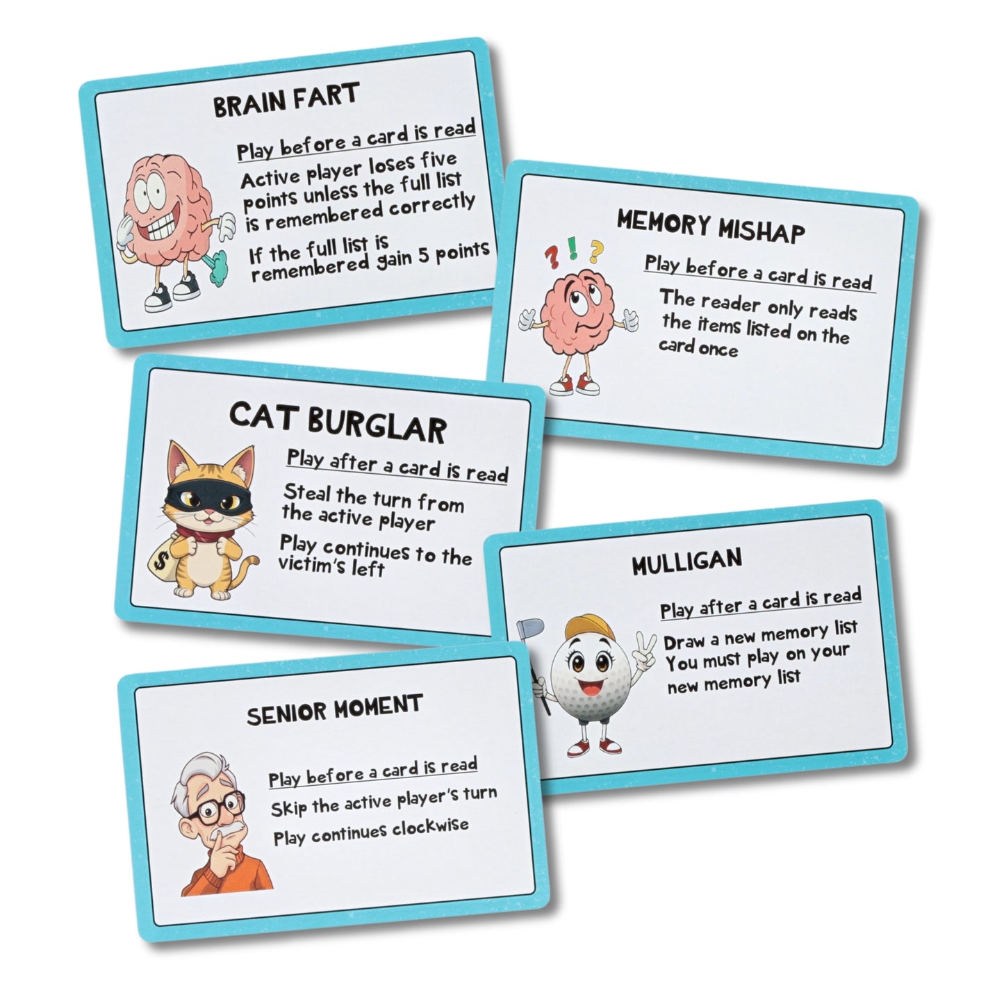 TDC Games Senior Moments Card Game