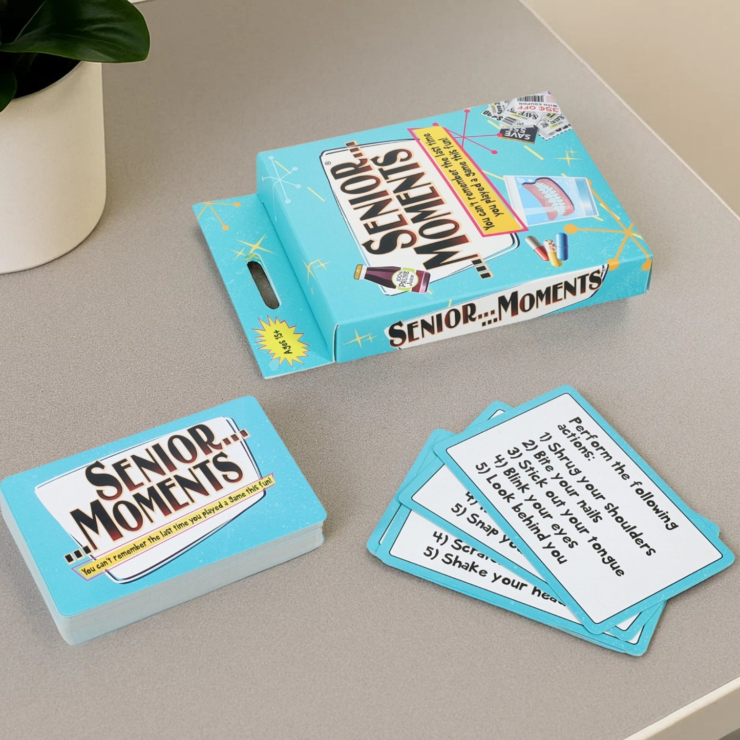 TDC Games Senior Moments Card Game