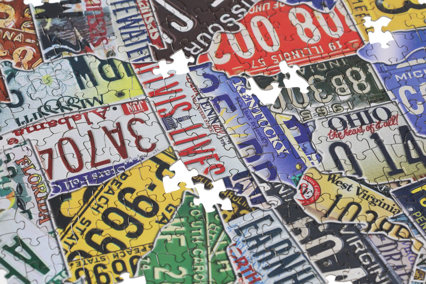 USA License Plates Jigsaw Puzzle