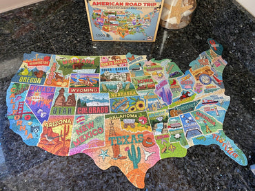 American Roadtrip Jigsaw Puzzle - 1,000 Pieces