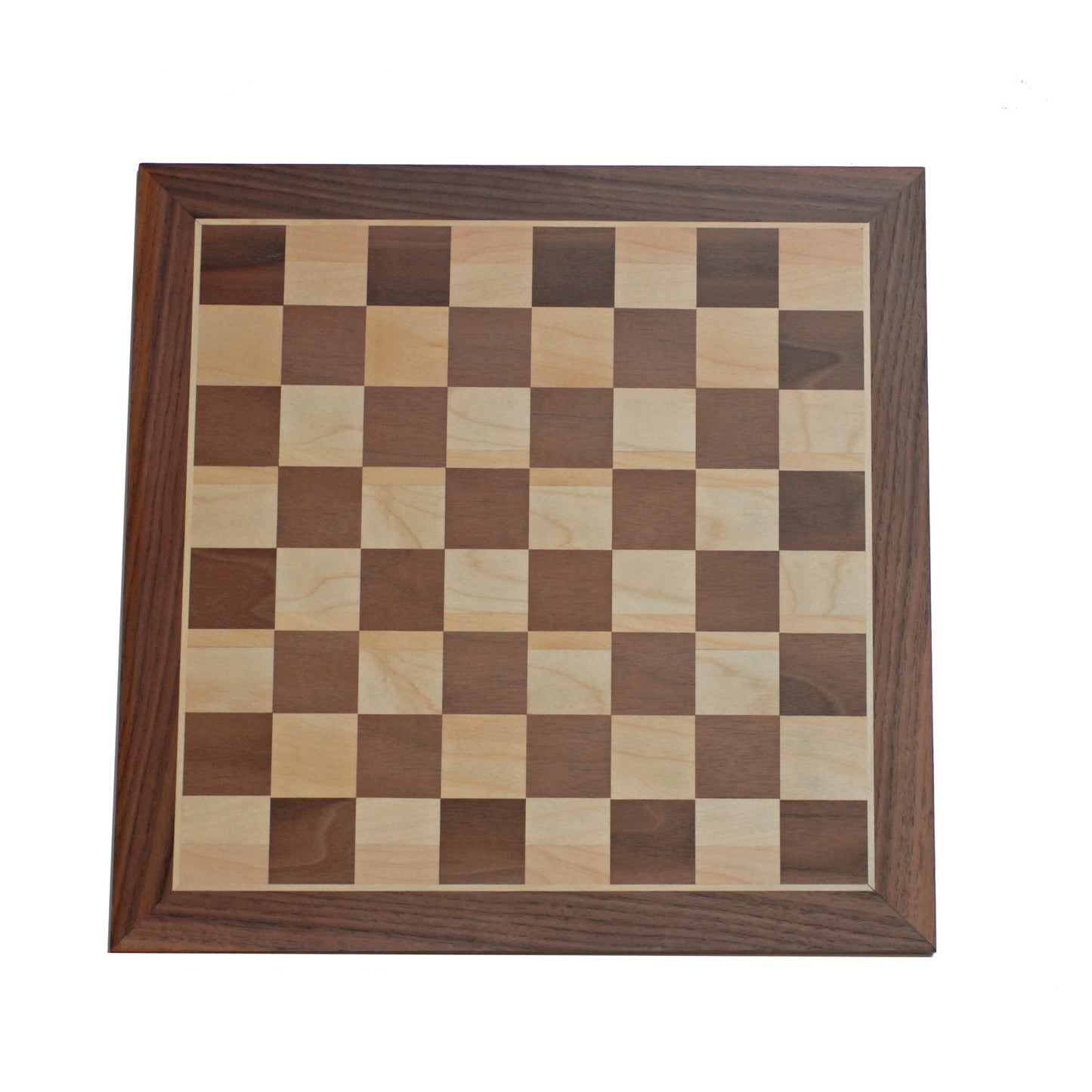 Old School Brown and Natural Wooden Checkers Set -11.75 in.