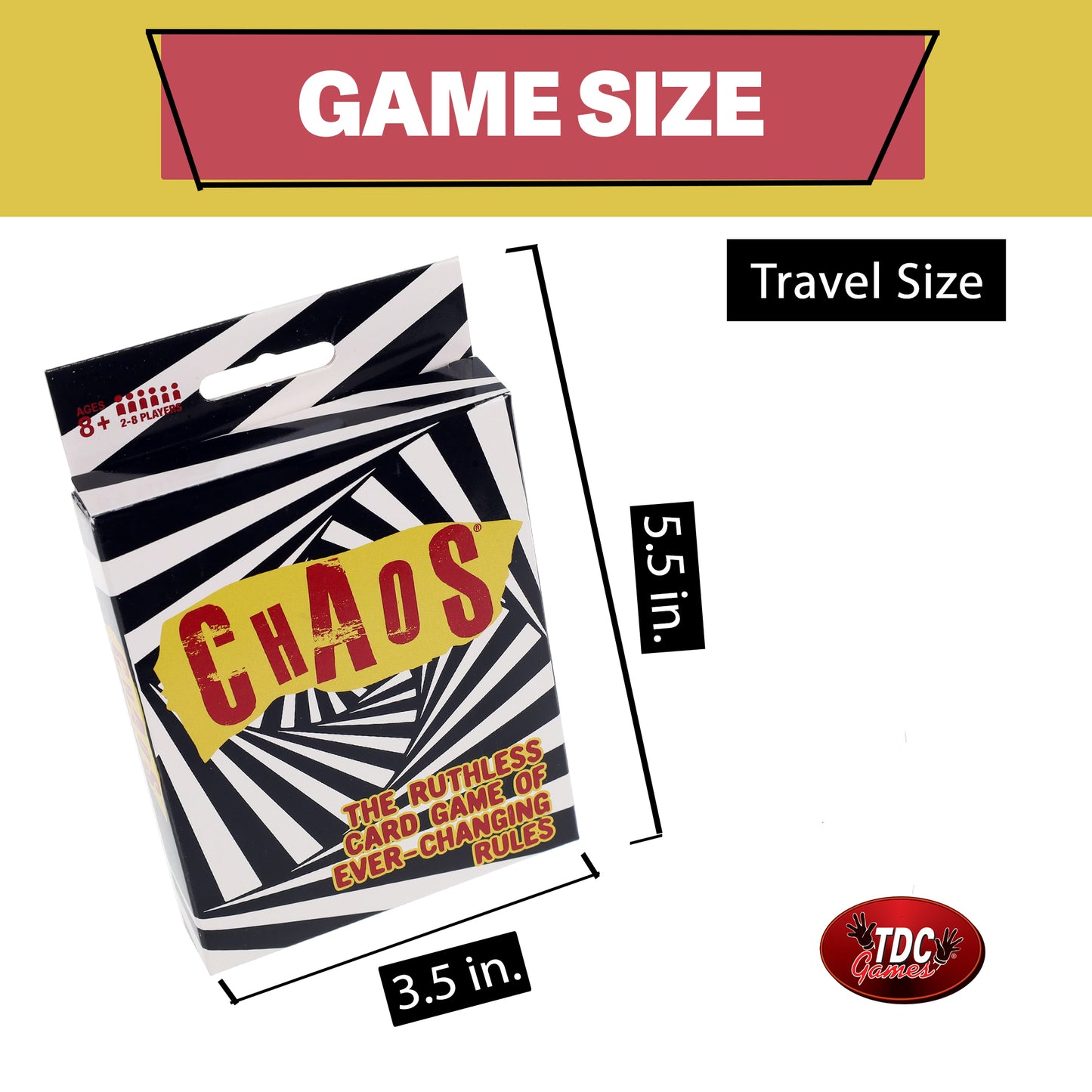 The Chaos Card Game of Everchanging Rules