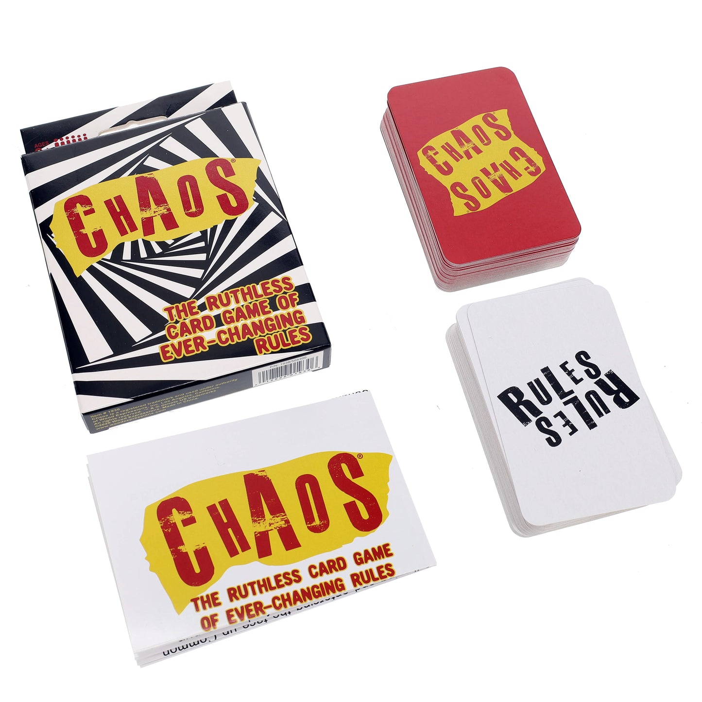 The Chaos Card Game of Everchanging Rules