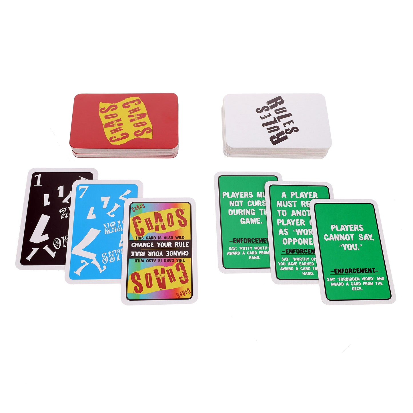 The Chaos Card Game of Everchanging Rules