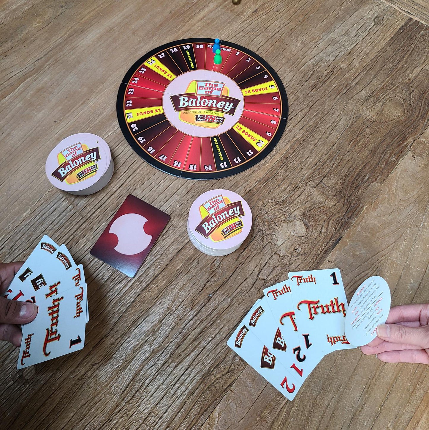 The Game of Baloney, A Fibbing Board Game