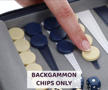 WE Games Replacement Magnetic Game Pieces for Travel Backgammon Set