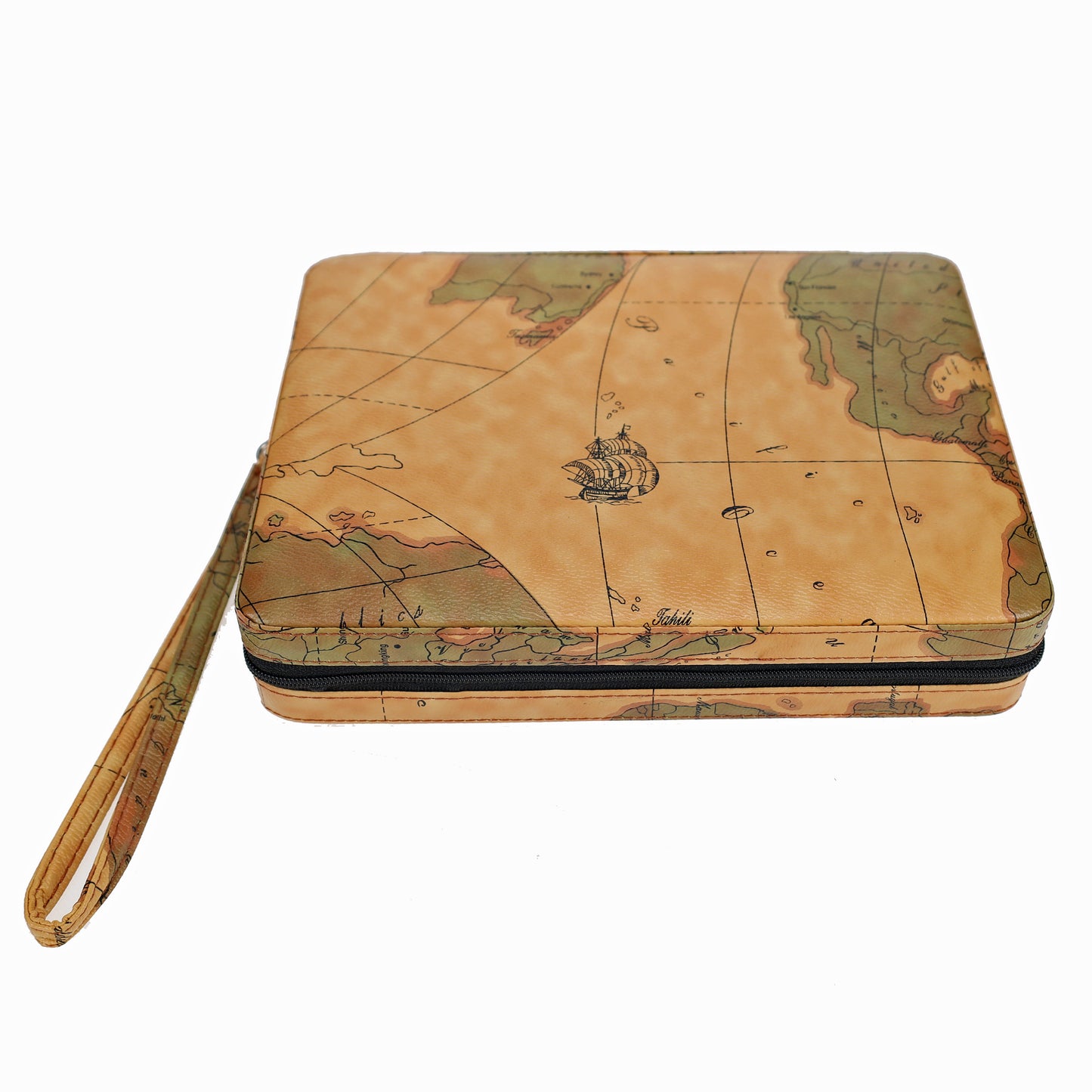 WE Games Magnetic Backgammon Set with Leatherette Case and Carrying Strap - Travel Size