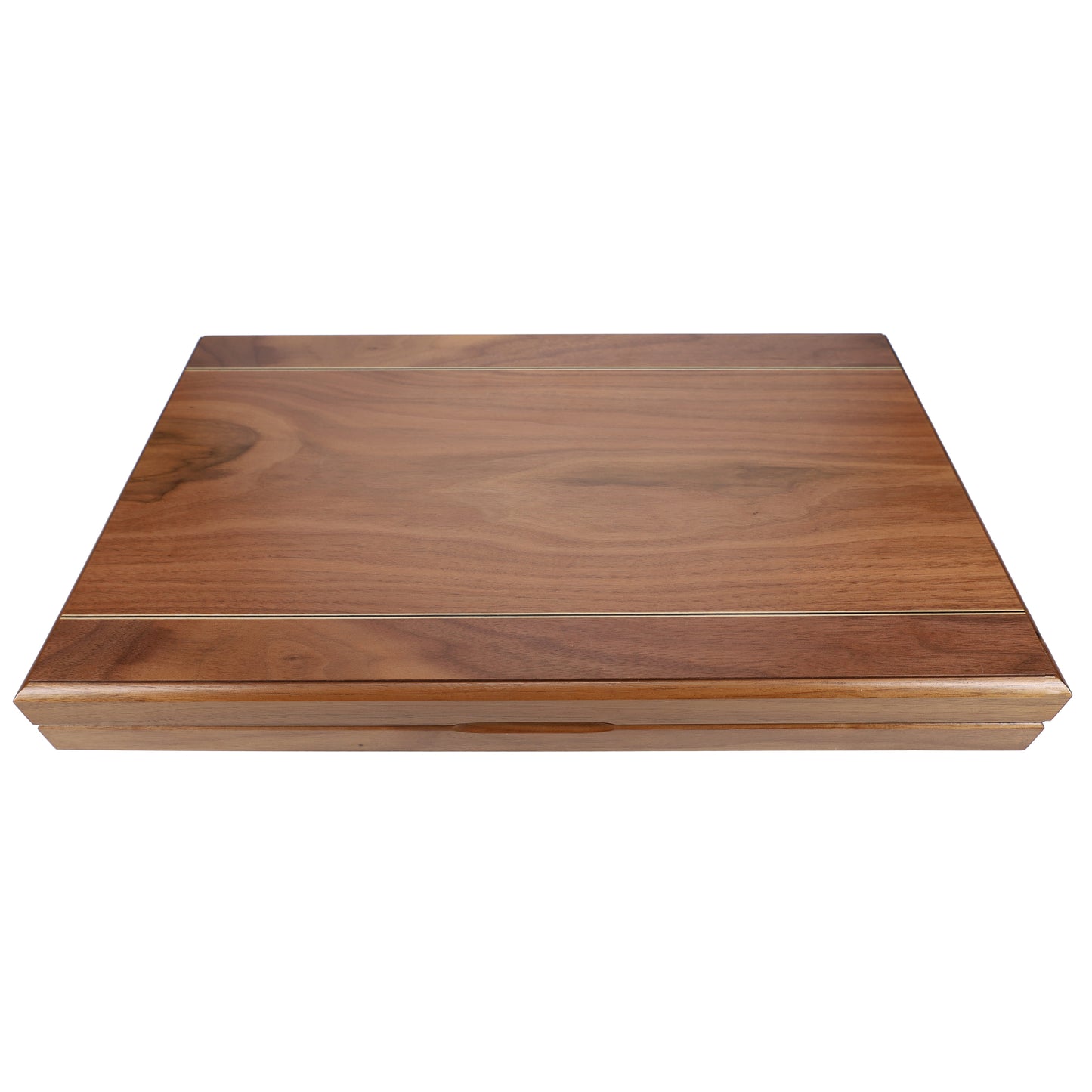 Wood Inlay Backgammon Set in Beachwood