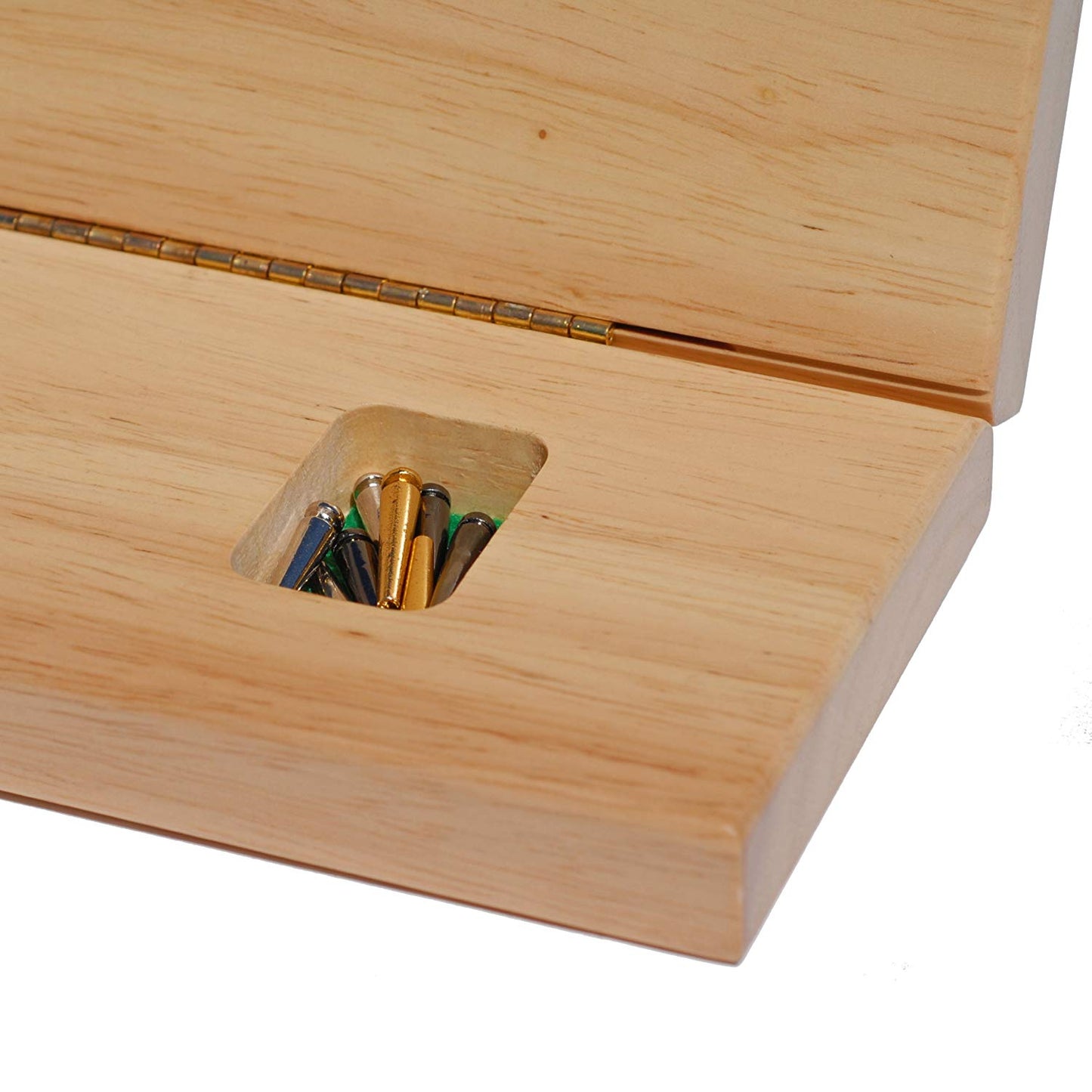 WE Games Wood Cabinet Cribbage - Nautical Print - 3 Track