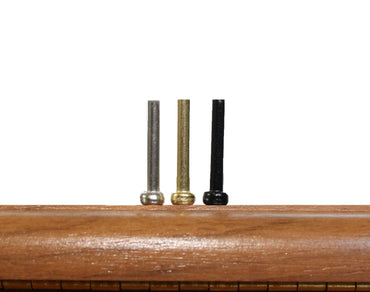 Metal Cribbage Pegs with Velvet Pouch - Set of 6