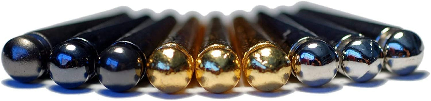 Tapered Easy Grip Cribbage Pegs - Set of 6