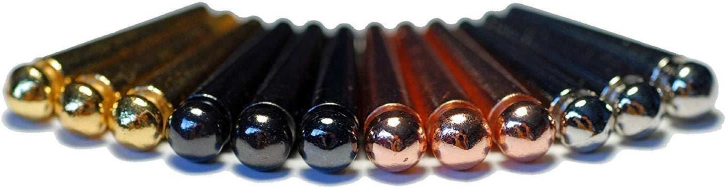 Tapered Easy Grip Cribbage Pegs - Set of 8