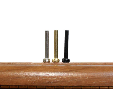 Metal Cribbage Pegs with Velvet Pouch - Set of 9