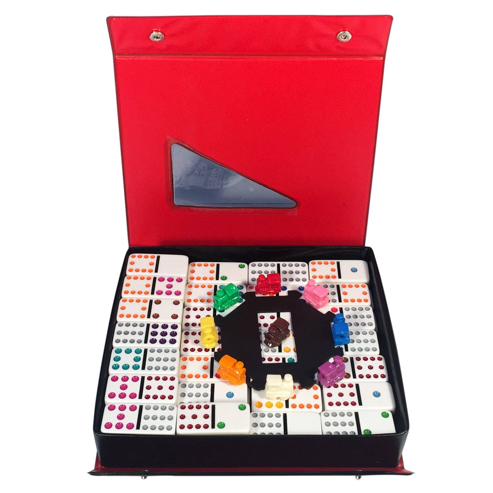 Mexican Train Dominoes, Double Twelve – wood-expressions