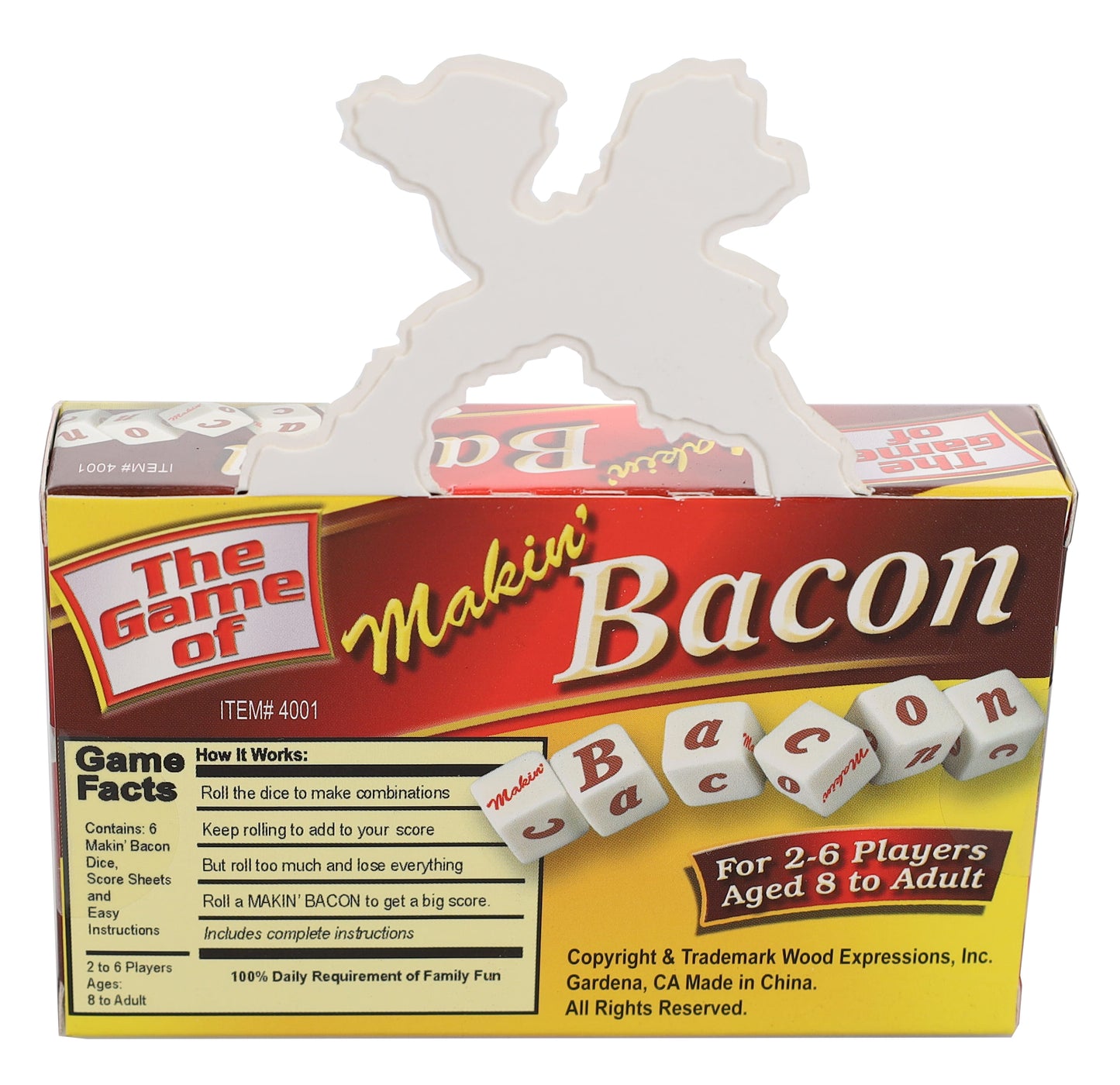 Makin Bacon Dice Game