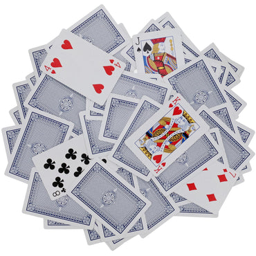 WE Games Bridge Size Deck of Playing Cards - Blue