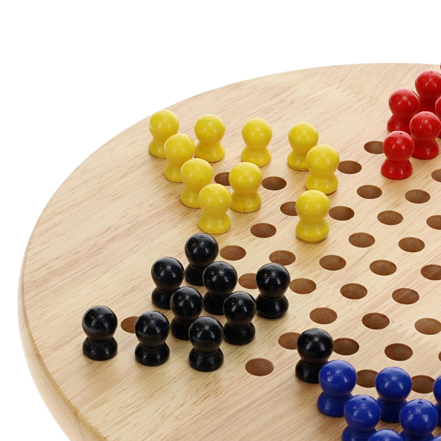 Replacement Wooden Pegs for Chinese Checkers - 1 inch