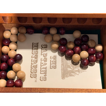 Wood Captain's Mistress (4-in-a-Row) Connect Game