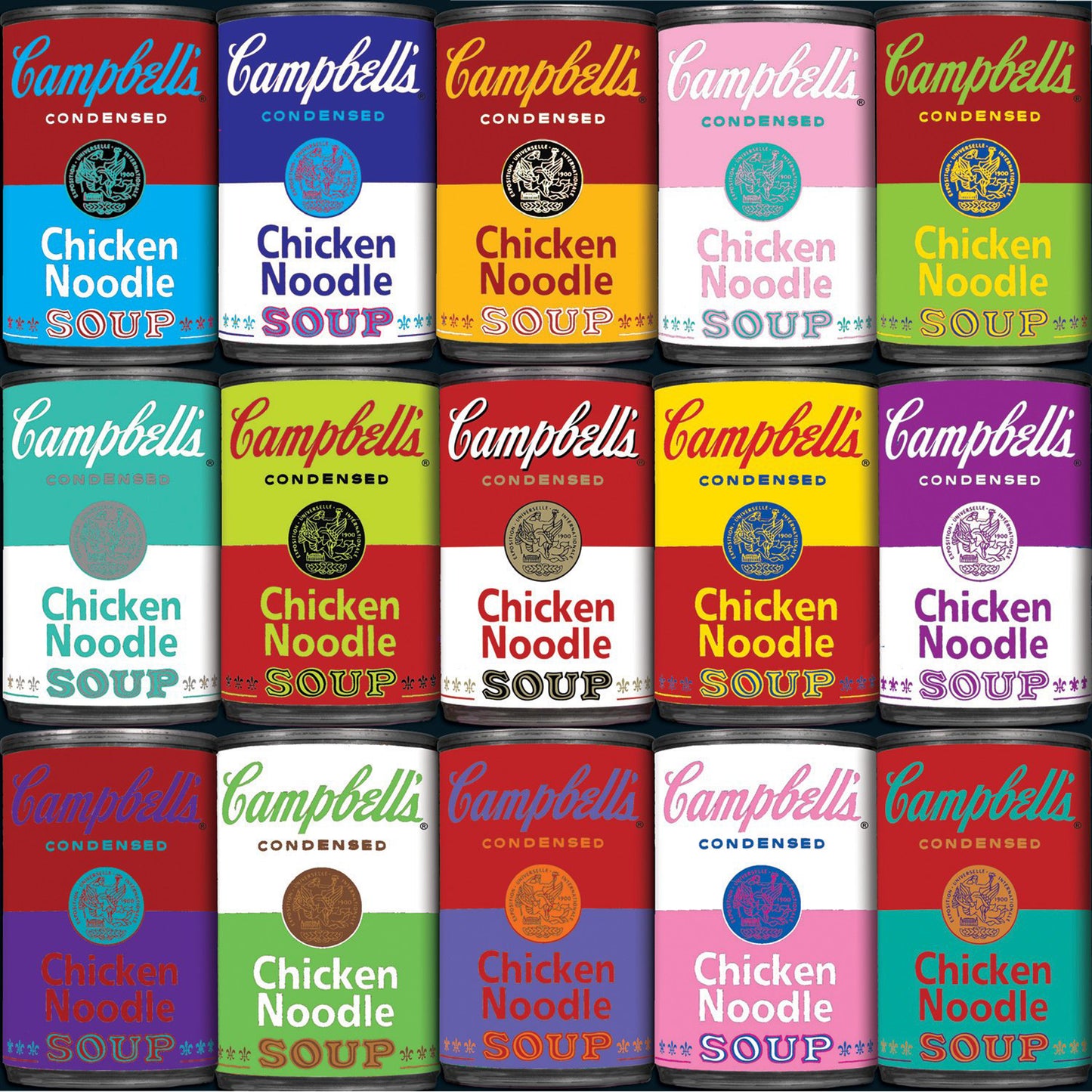 Campbell's Souper Hard Puzzle - 500 pieces - Double Sided