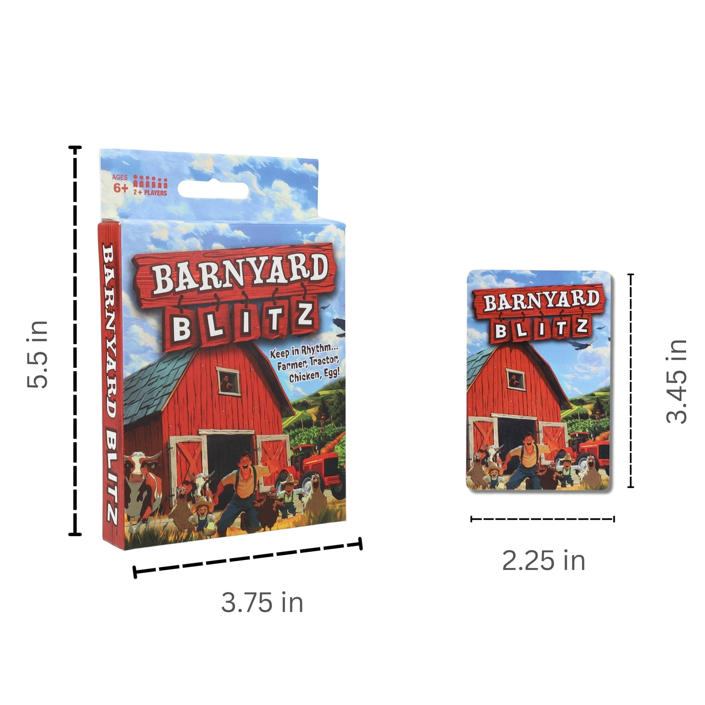 TDC Games Barnyard Blitz Card Game