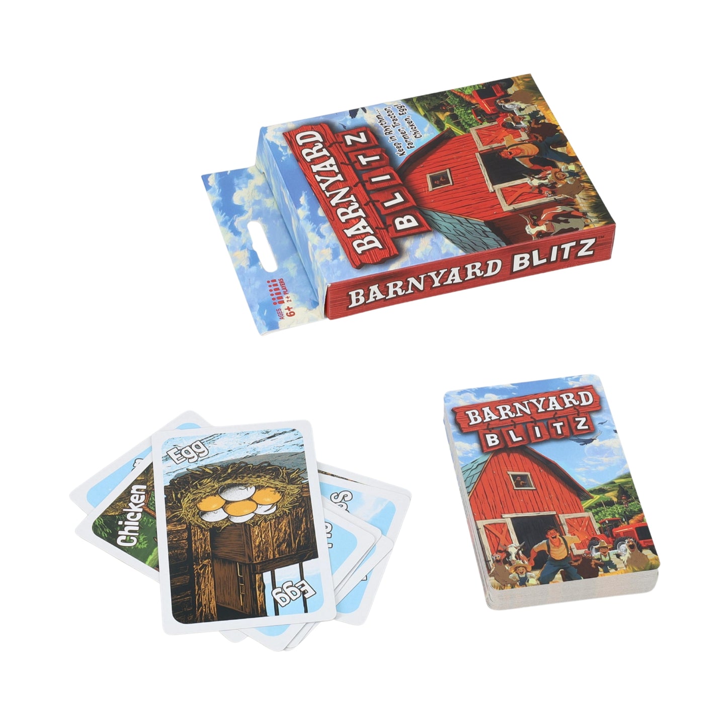 TDC Games Barnyard Blitz Card Game