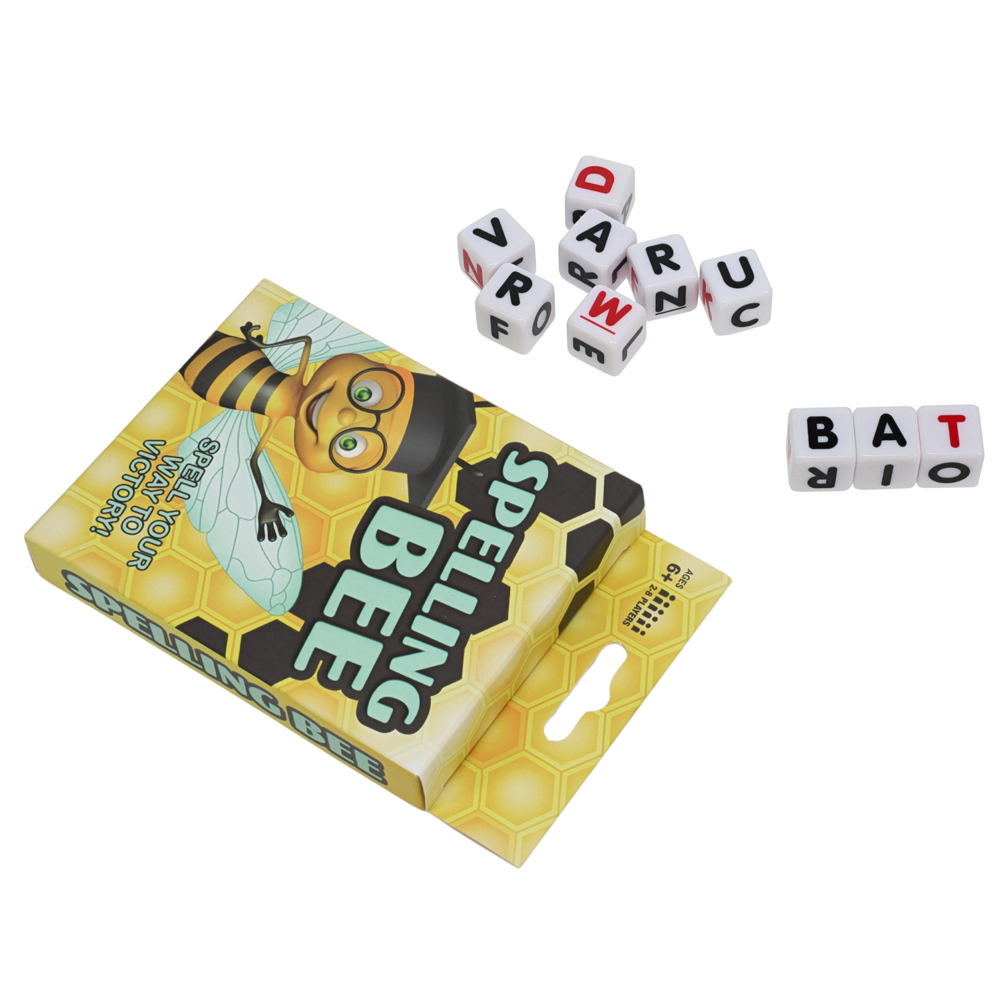 TDC Games Spelling Bee Letter Dice Game