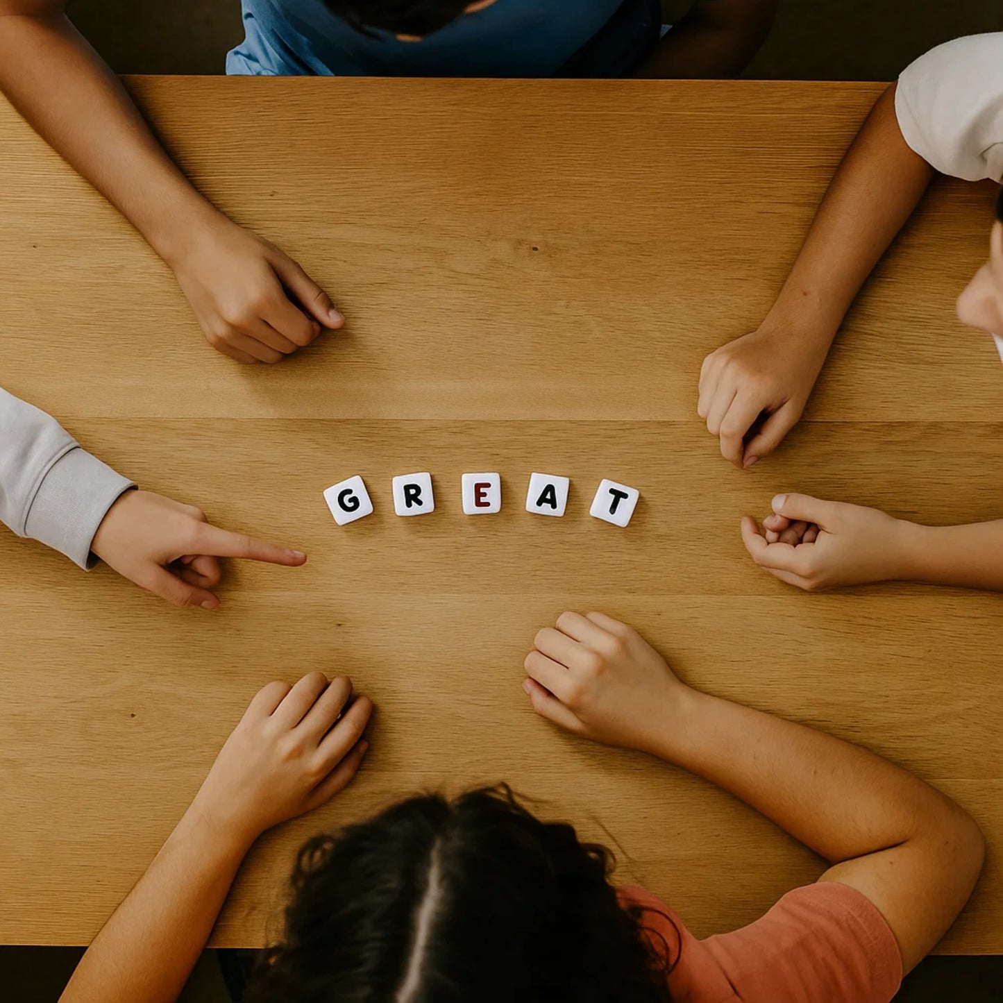TDC Games Spelling Bee Letter Dice Game