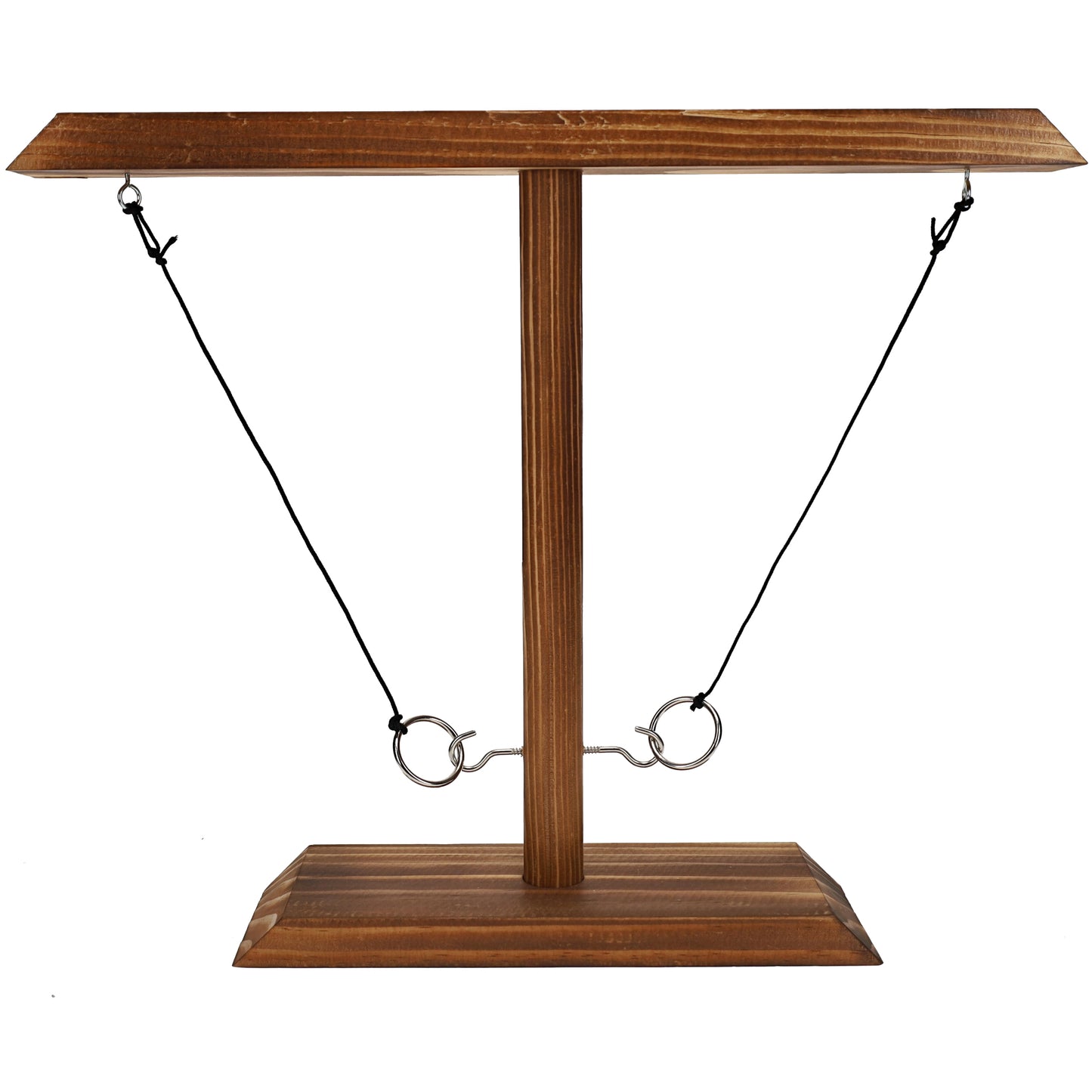 Pacific Shore Games 2 Player Wooden Ring Toss Game