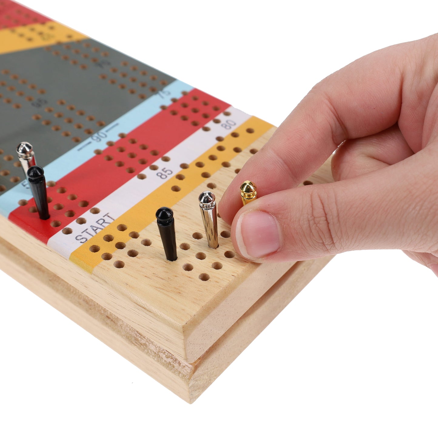 Pacific Shore Games Canoe Cribbage Board