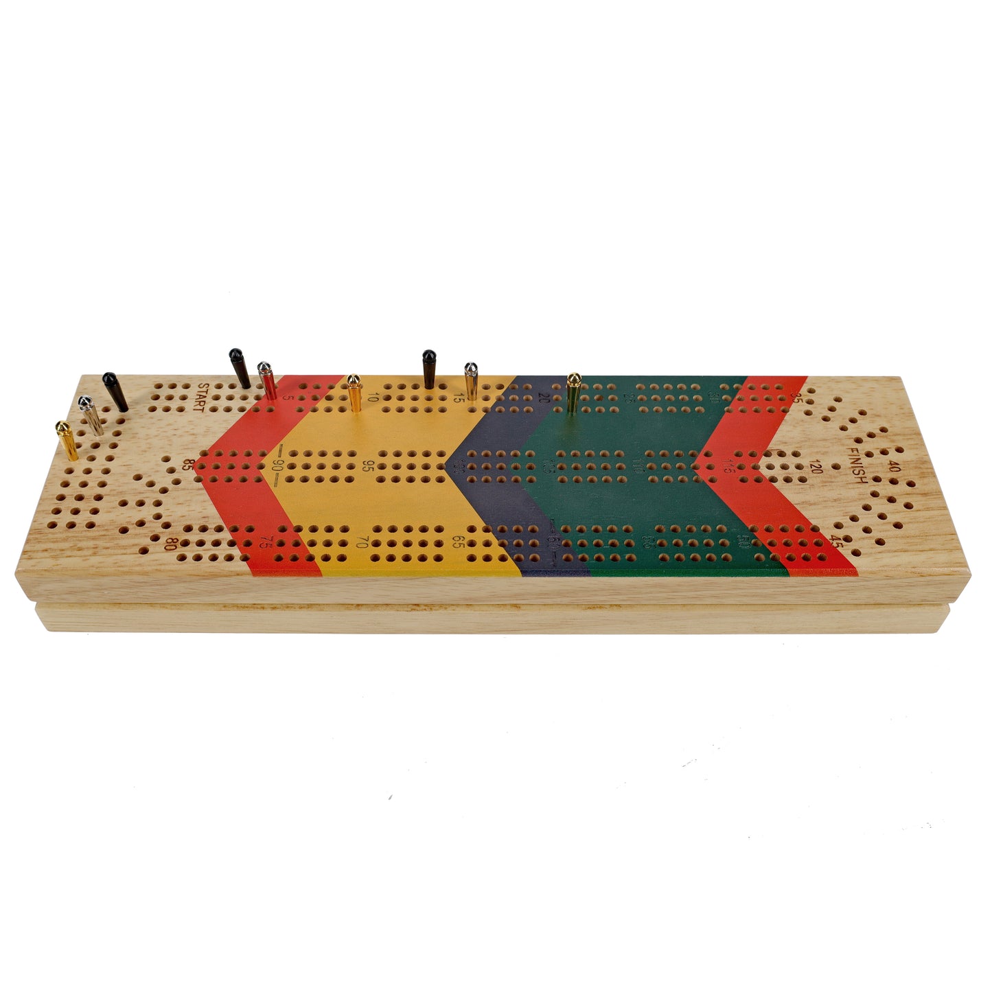Pacific Shore Games Canoe Cribbage Board