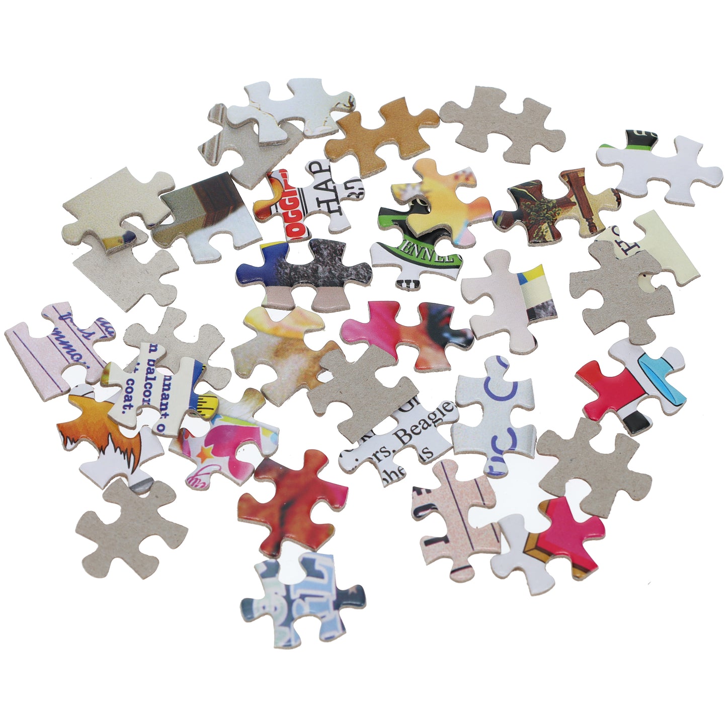 B is for Birthday Alphabet Mystery Jigsaw Puzzles (2) 500 pc