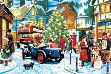 World's Smallest Jigsaw Puzzle - Christmas Streets