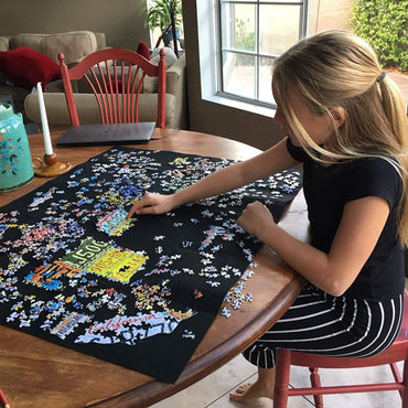 USA License Plates Jigsaw Puzzle