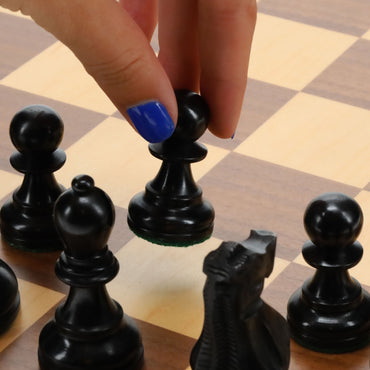 Jacques Chess Pieces - Weighted, 3.5 in. King