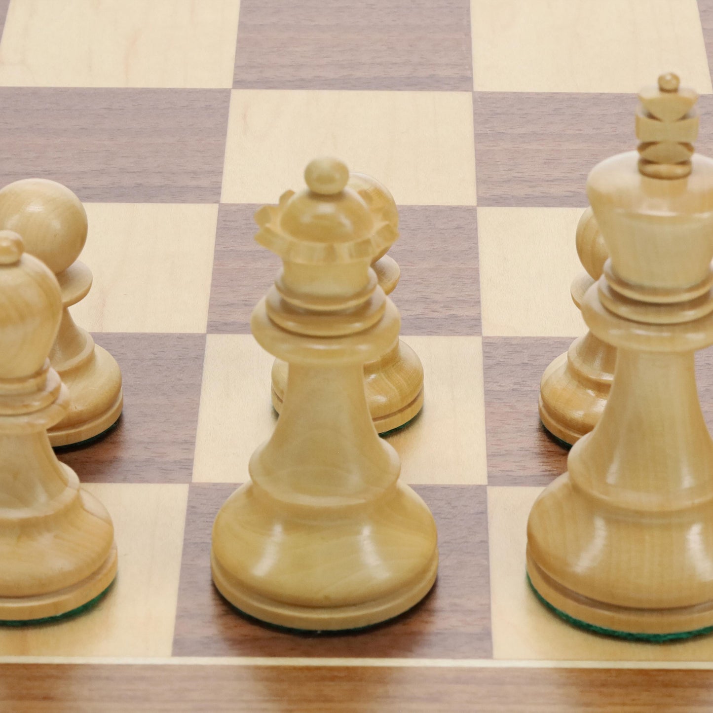 WE Games Jacques Chess Pieces - Weighted with 3.5 in. King