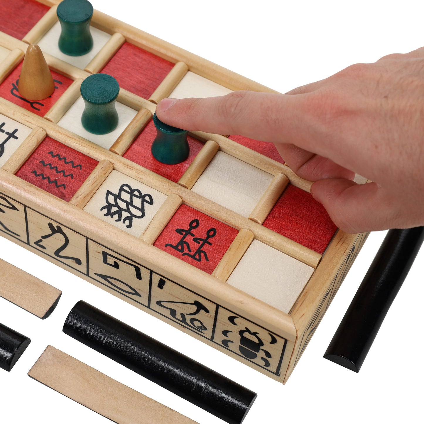 Wood Senet Game - An Ancient Egyptian Board Game