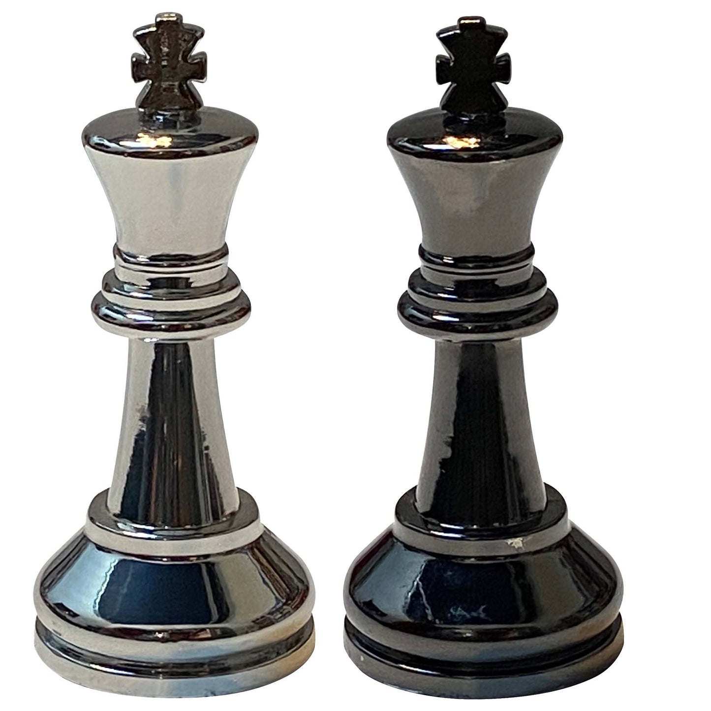 Bobby Fischer Metal Ultimate Chess Pieces, 3.75 in. king