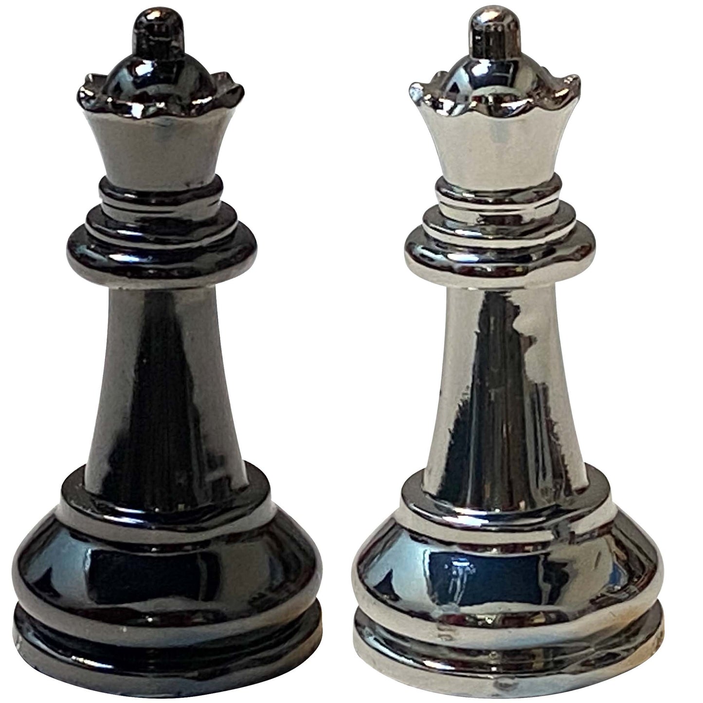 Bobby Fischer Metal Ultimate Chess Pieces, 3.75 in. king