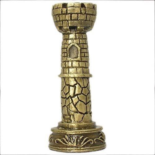 WE Games Medieval Pewter Chess Pieces, King measures 3.5 in.