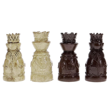 WE Games Handpainted Polystone Medieval Themed Chess Pieces, 2.5 in. King